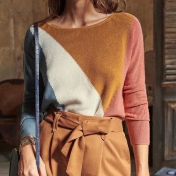 Sezane Merino Wool Blend Reversible Cardigan Sweater Jumper Matthis Size Medium - Picture 14 of 15